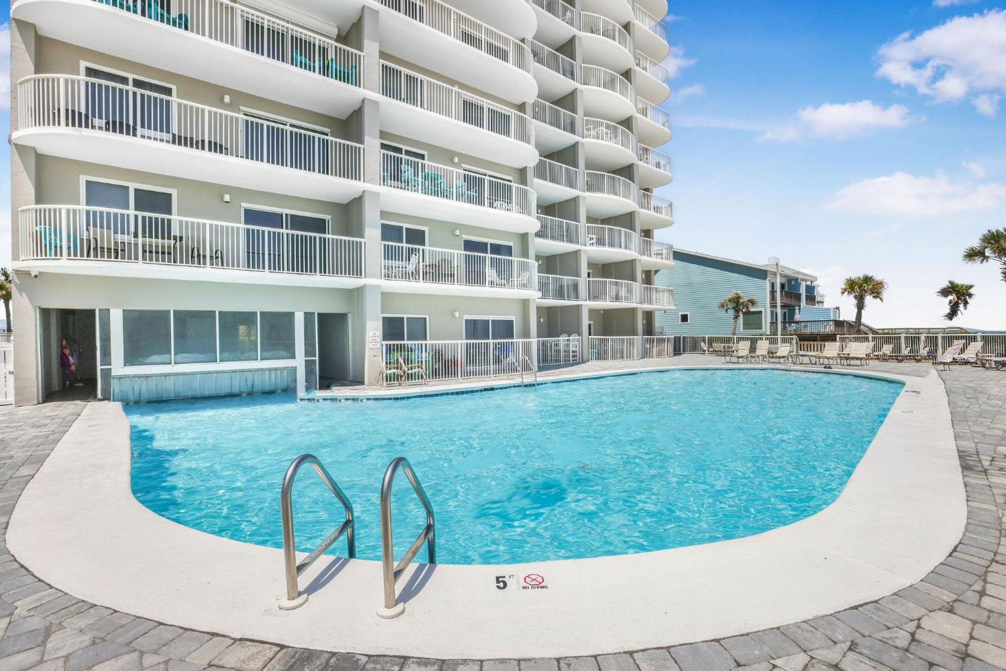 Tradewinds 602- Beachfront Heated Indoor Pool 橘子海滩 外观 照片